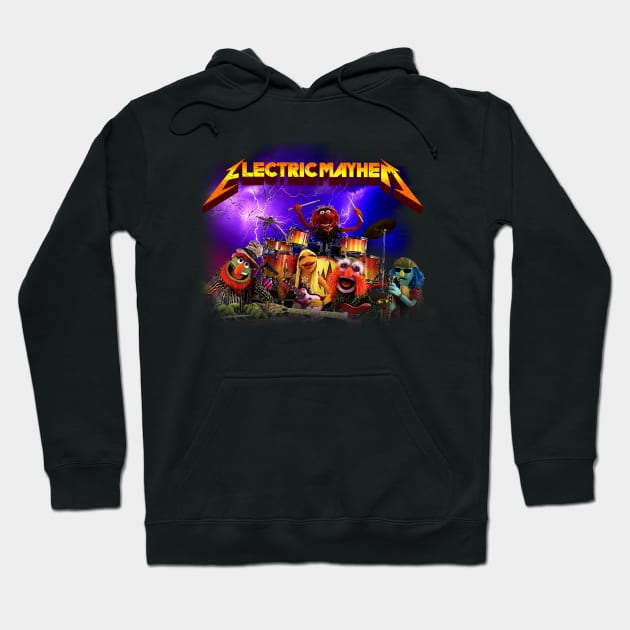 Electric Mayhem Hoodie by Aldebaran